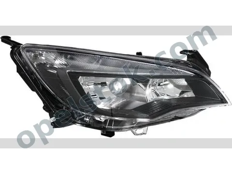 Opel Astra J Sağ Far (Yolcu Tarafı) Füme Ledli