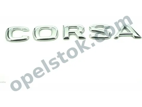 Opel Corsa C Arka Bagaj CORSA Yazısı