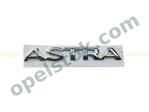 Opel Astra G Arka Bagaj ASTRA Yazısı